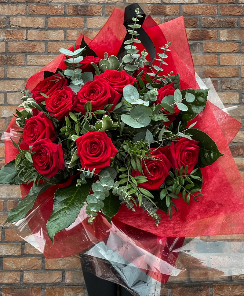 The Ultimate Romance Package: 12 Red Roses Edition